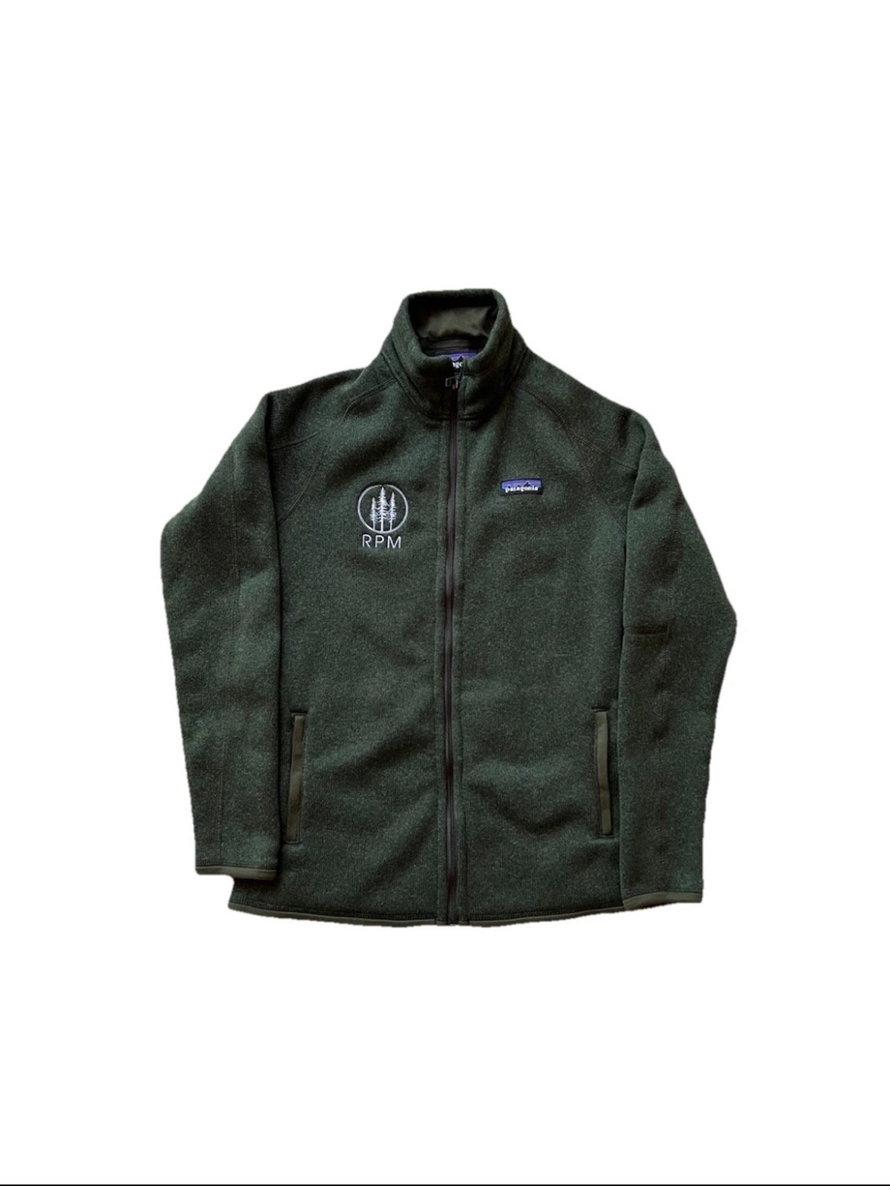 Patagonia Women's Better Sweater Fleece Full Zip Green Sweater Size XS RPM